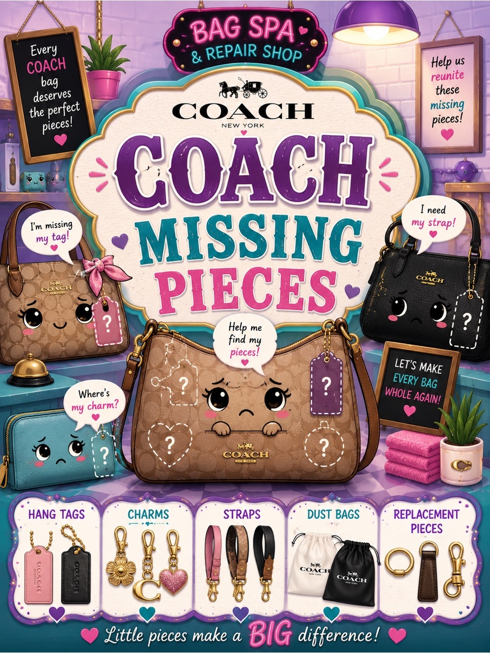 Coach 'Missing Pieces'